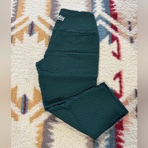 Booty by Brabants Curvy Cropped Emerald Leggings